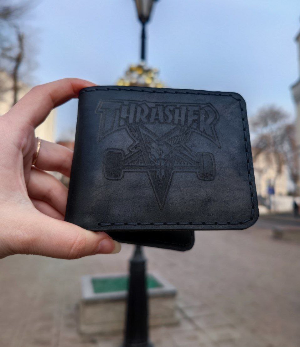 Бифолд классический — Натуральная кожа, ручная работа BARSLOOK